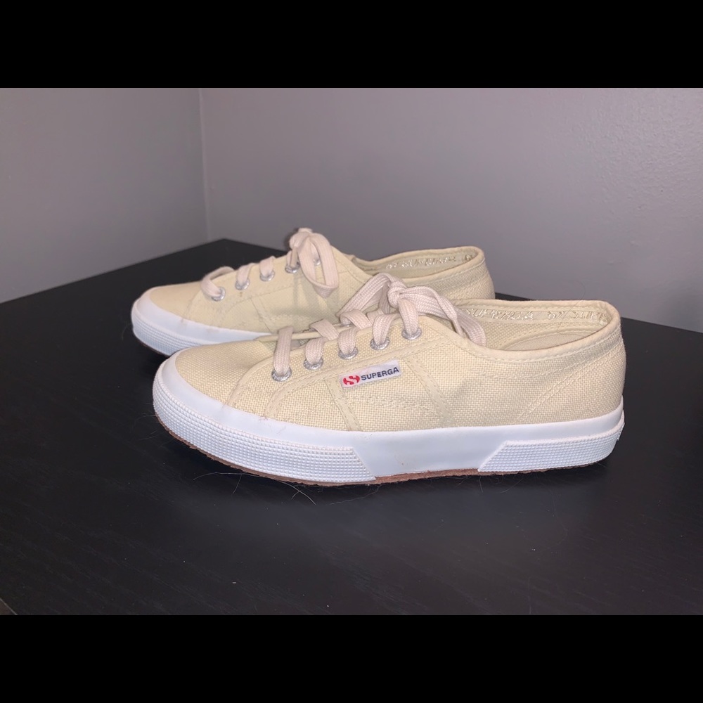 Superga Cream Sneakers